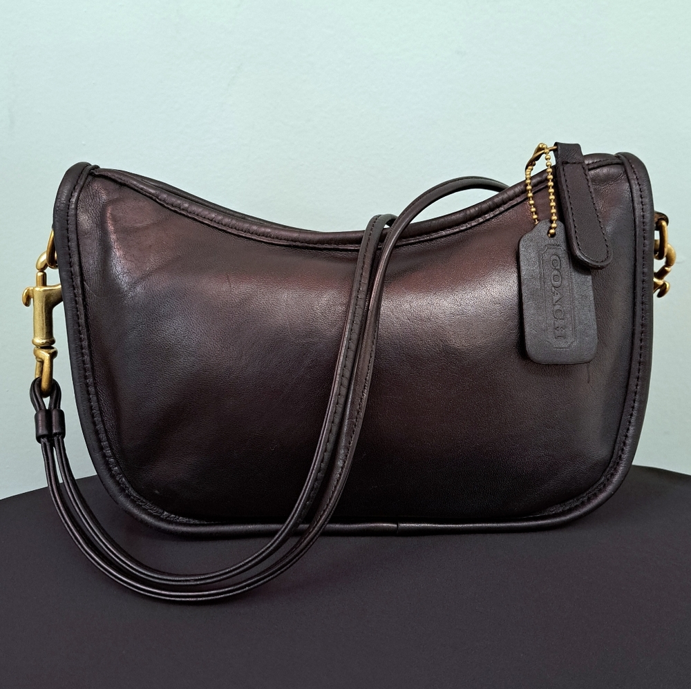 ✨️ Vintage Coach Swinger Bag style no. 4080 - Rare SMALL Version!
